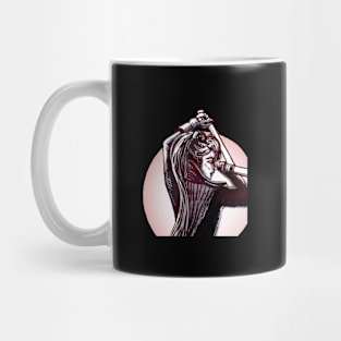 Graphic asian warrior Mug